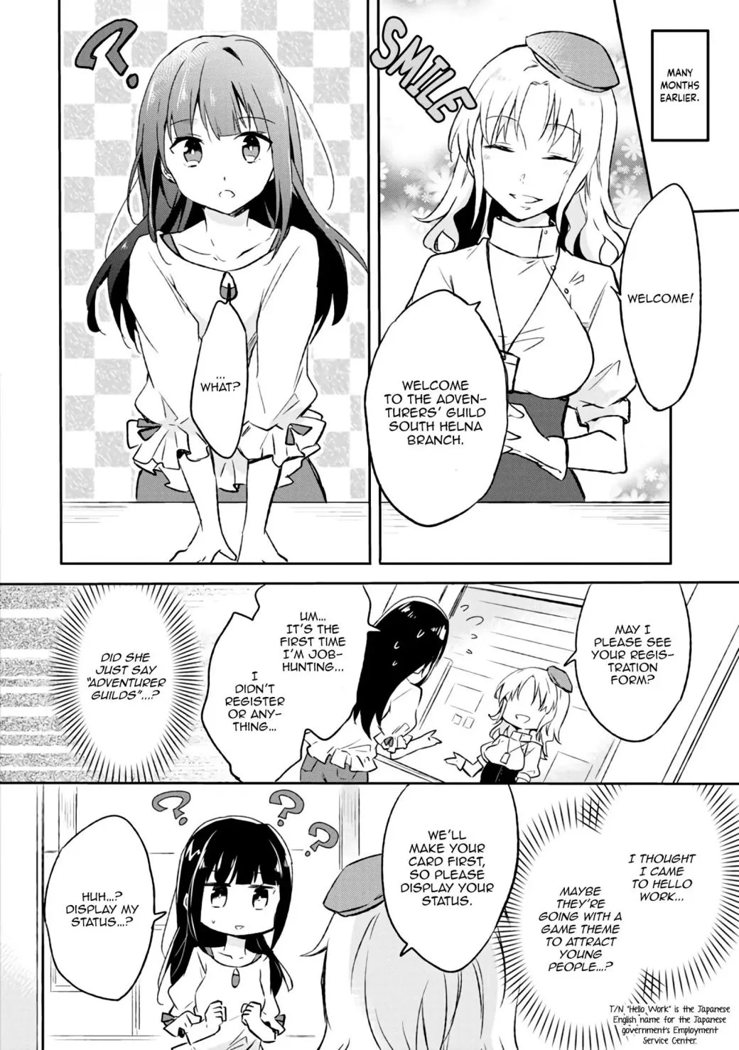 I decided to cook because the potion was soy sauce Chapter 1 page 6 - 