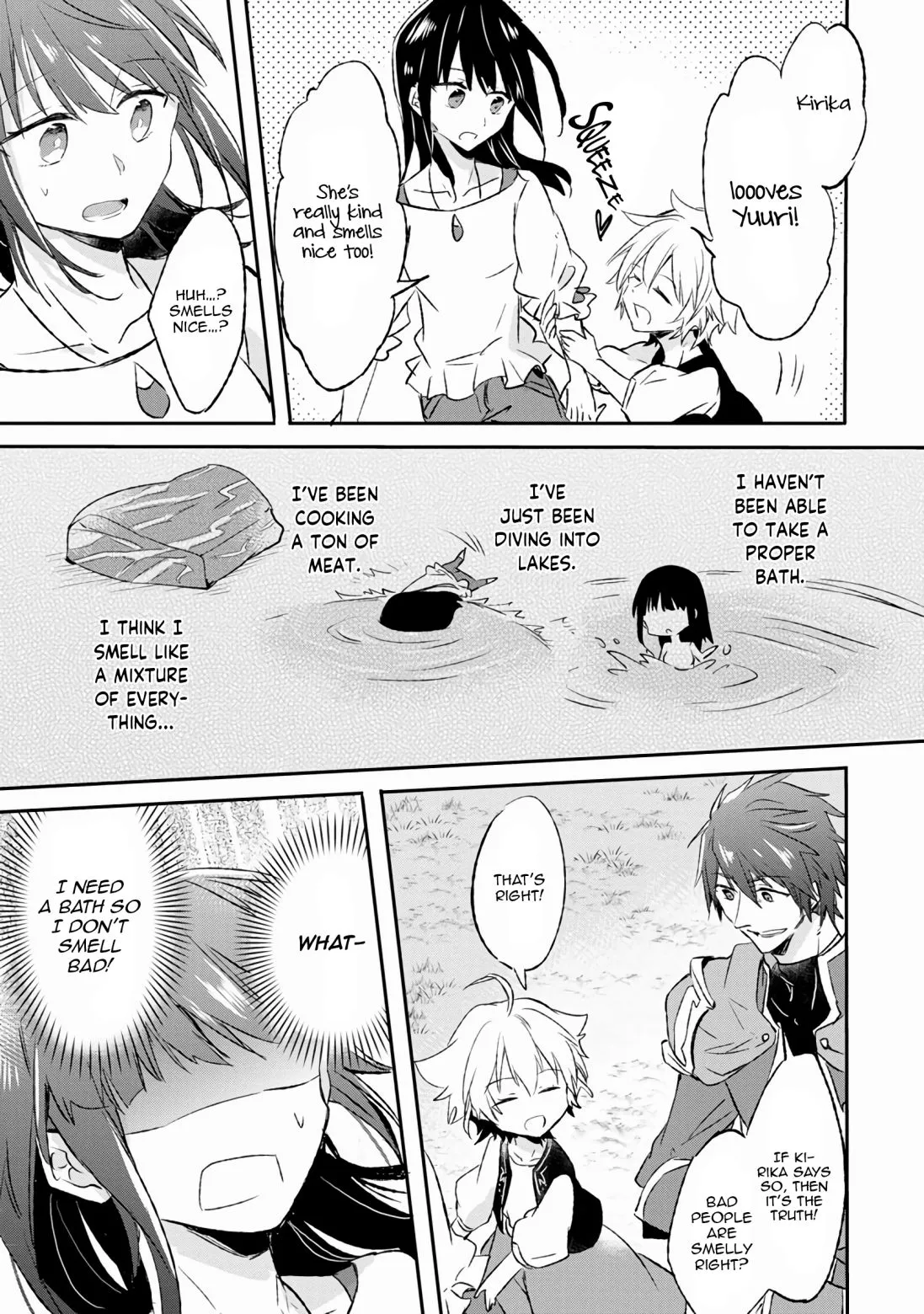 I decided to cook because the potion was soy sauce Chapter 10 page 11 - 