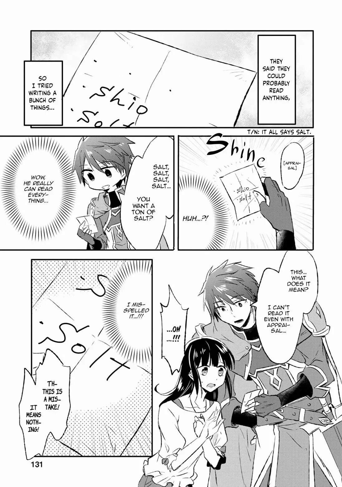 I decided to cook because the potion was soy sauce Chapter 10 page 3 - 