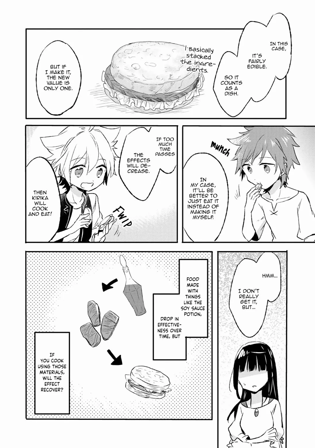 I decided to cook because the potion was soy sauce Chapter 10 page 22 - 