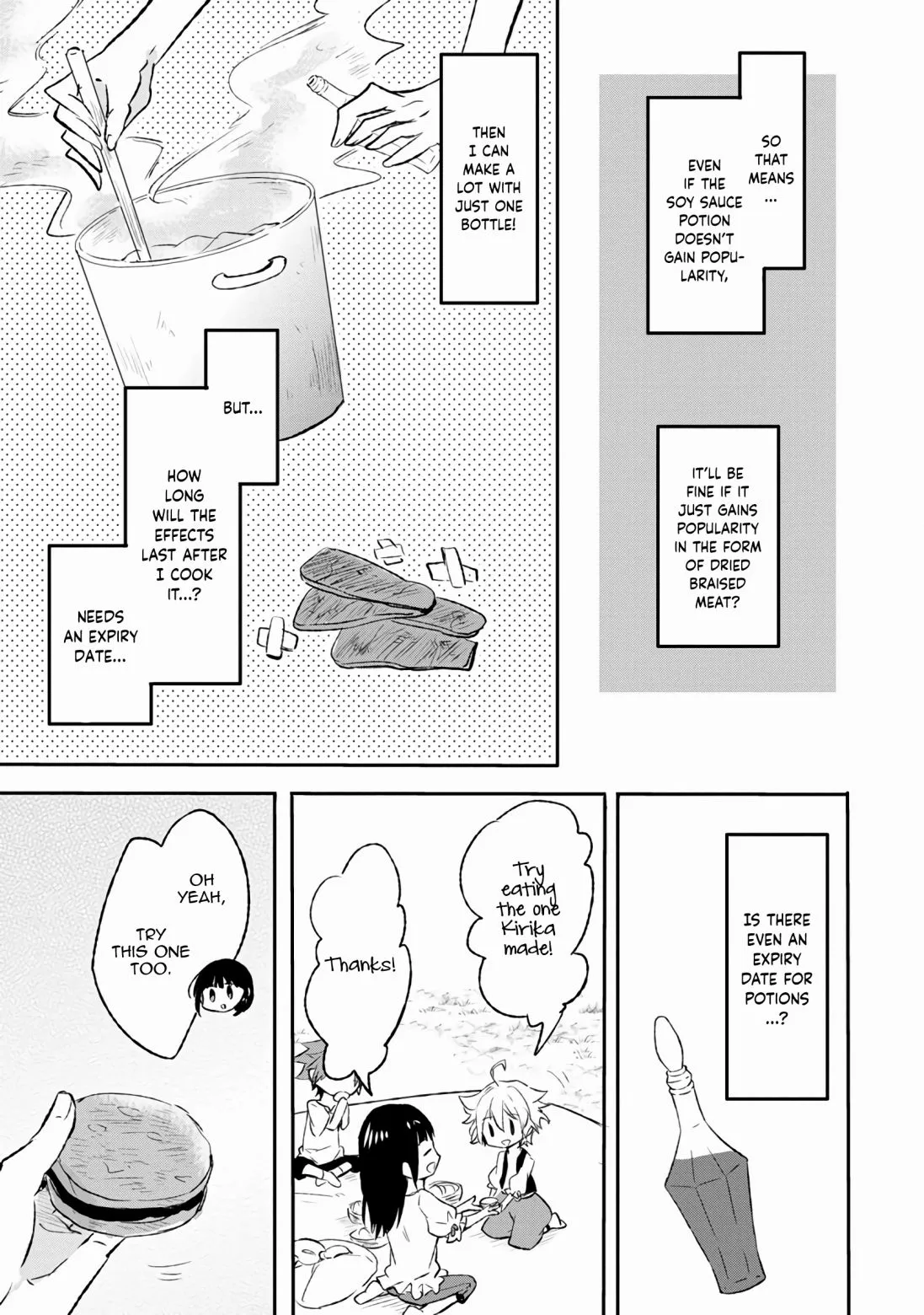I decided to cook because the potion was soy sauce Chapter 10 page 23 - 