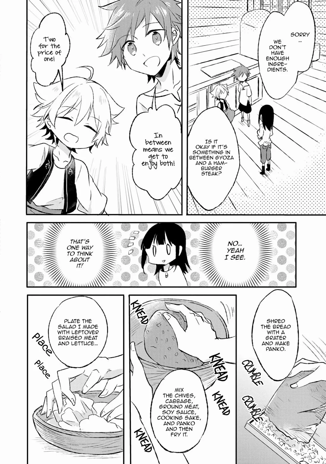 I decided to cook because the potion was soy sauce Chapter 10 page 28 - 