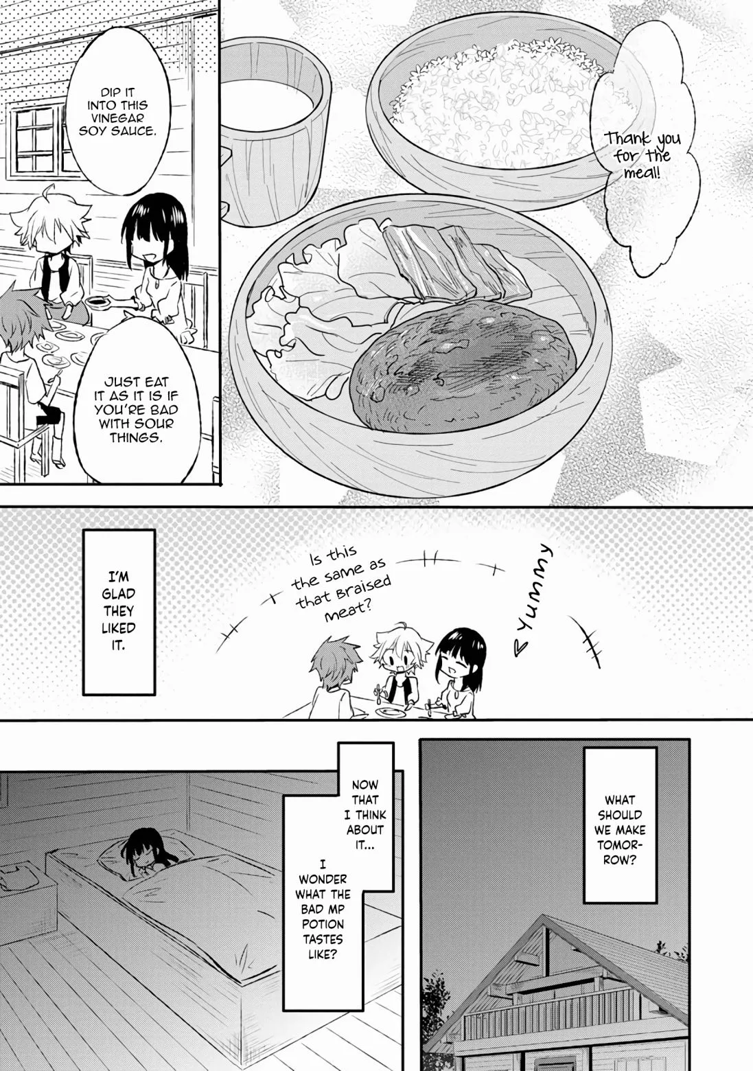 I decided to cook because the potion was soy sauce Chapter 10 page 29 - 