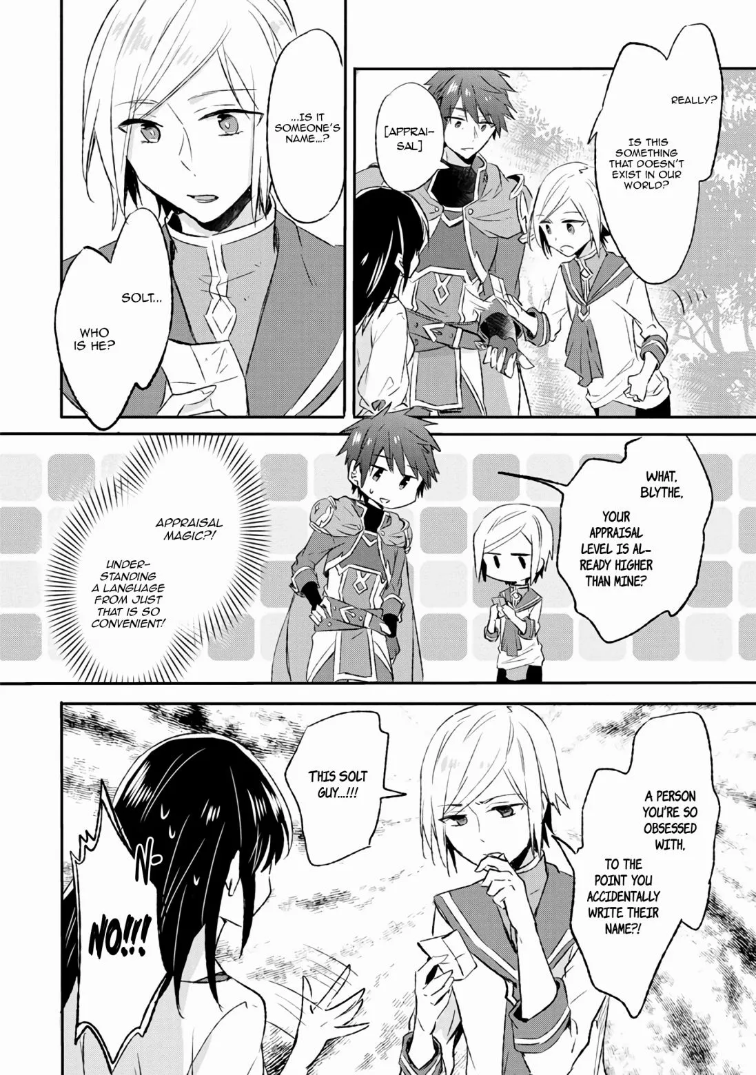 I decided to cook because the potion was soy sauce Chapter 10 page 4 - 