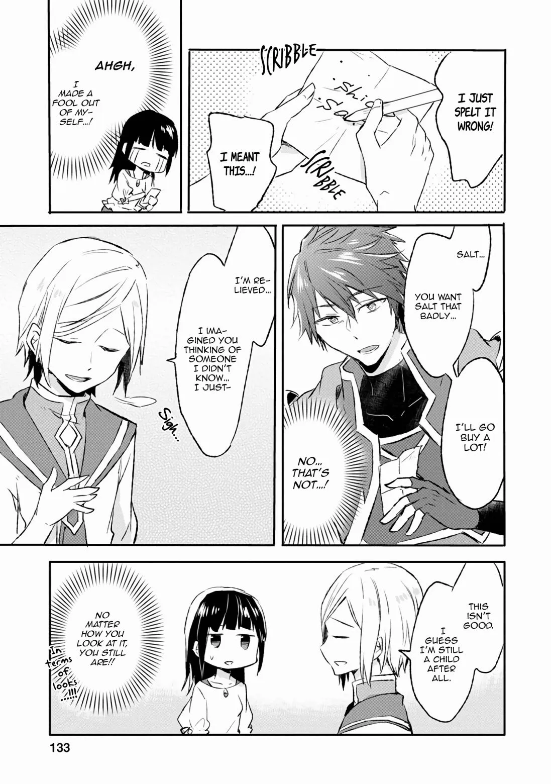 I decided to cook because the potion was soy sauce Chapter 10 page 5 - 