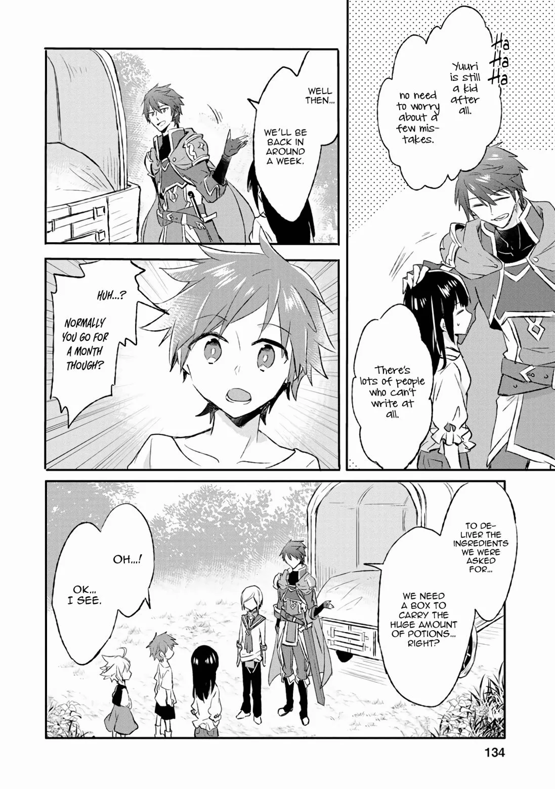 I decided to cook because the potion was soy sauce Chapter 10 page 6 - 