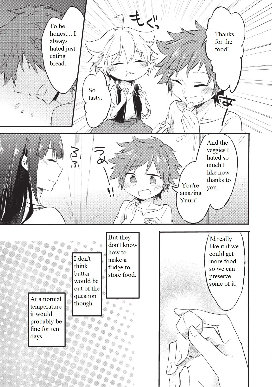 I decided to cook because the potion was soy sauce Chapter 11 page 5 - 
