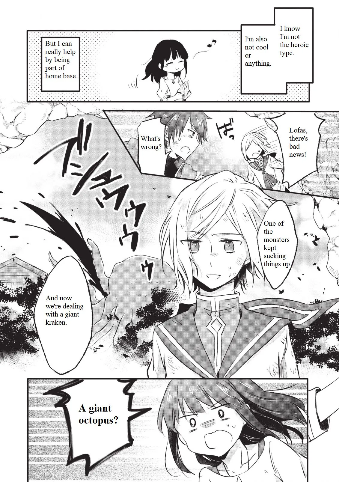 I decided to cook because the potion was soy sauce Chapter 11 page 10 - 