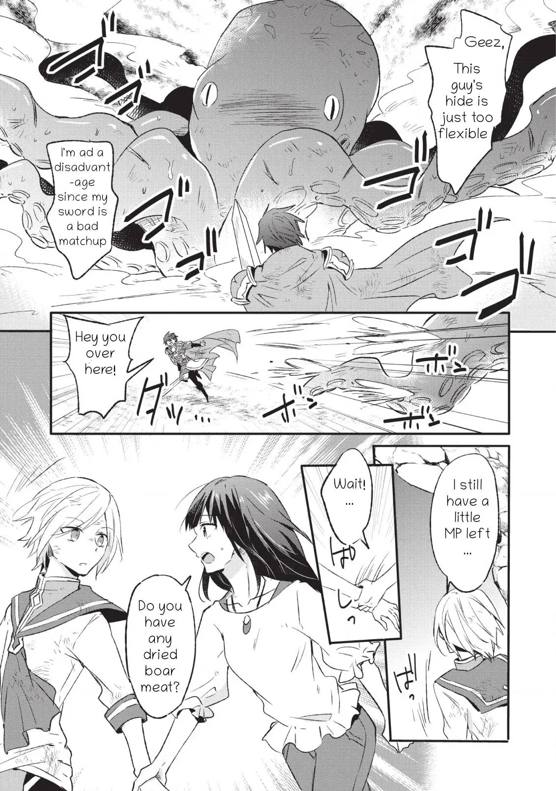 I decided to cook because the potion was soy sauce Chapter 12 page 6 - 