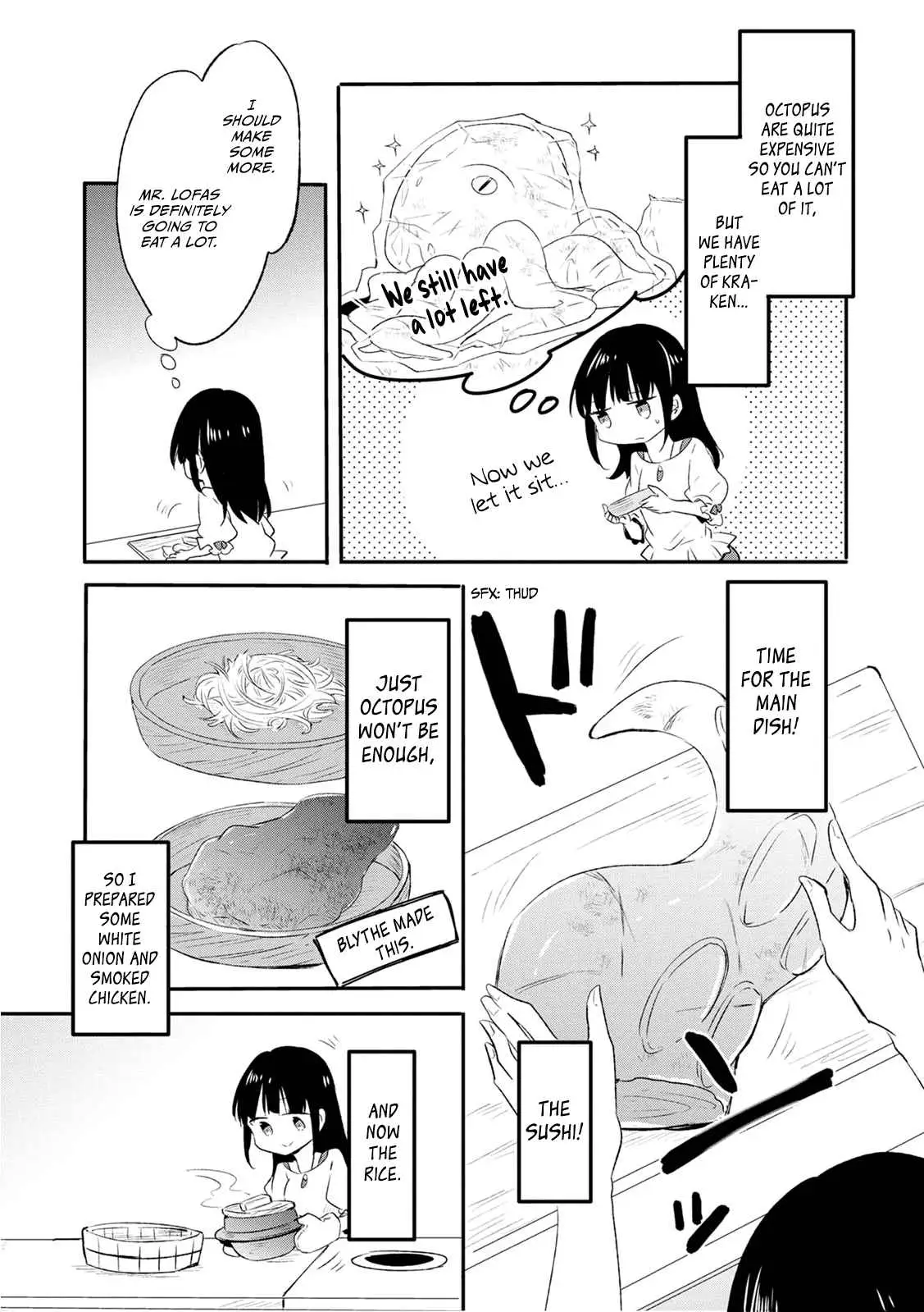 I decided to cook because the potion was soy sauce Chapter 13 page 17 - 