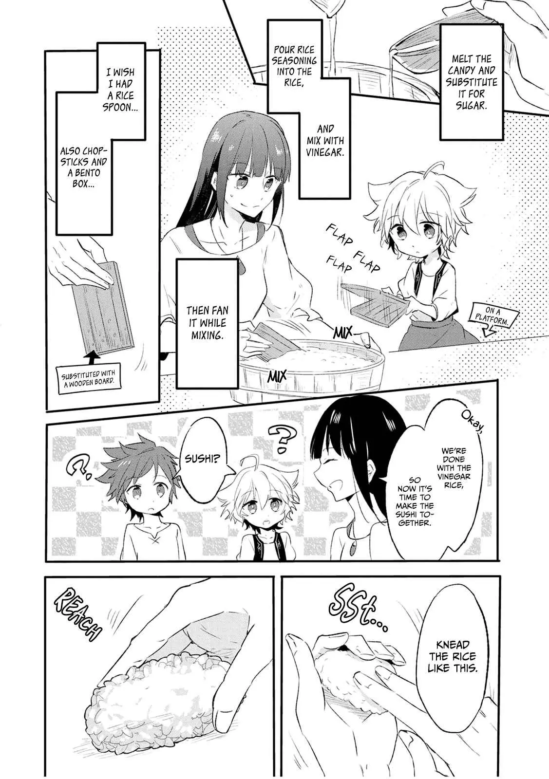 I decided to cook because the potion was soy sauce Chapter 13 page 18 - 