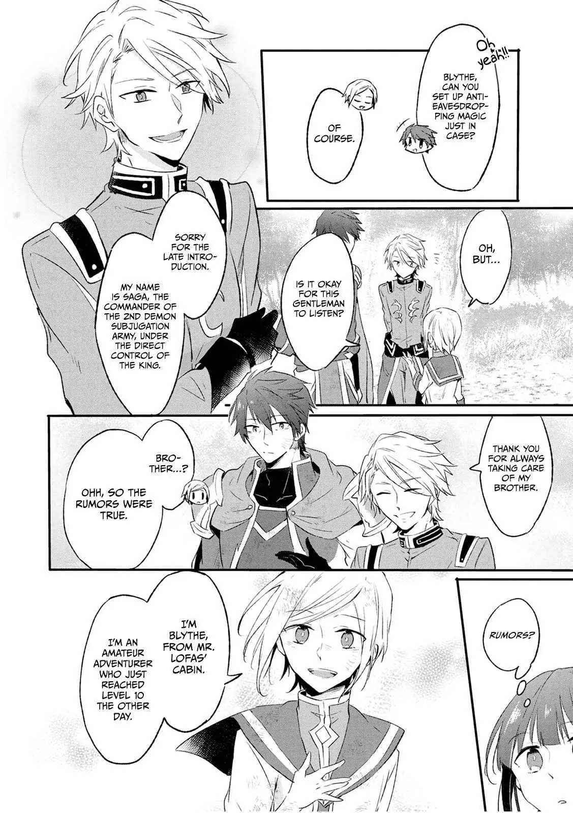 I decided to cook because the potion was soy sauce Chapter 13 page 22 - 