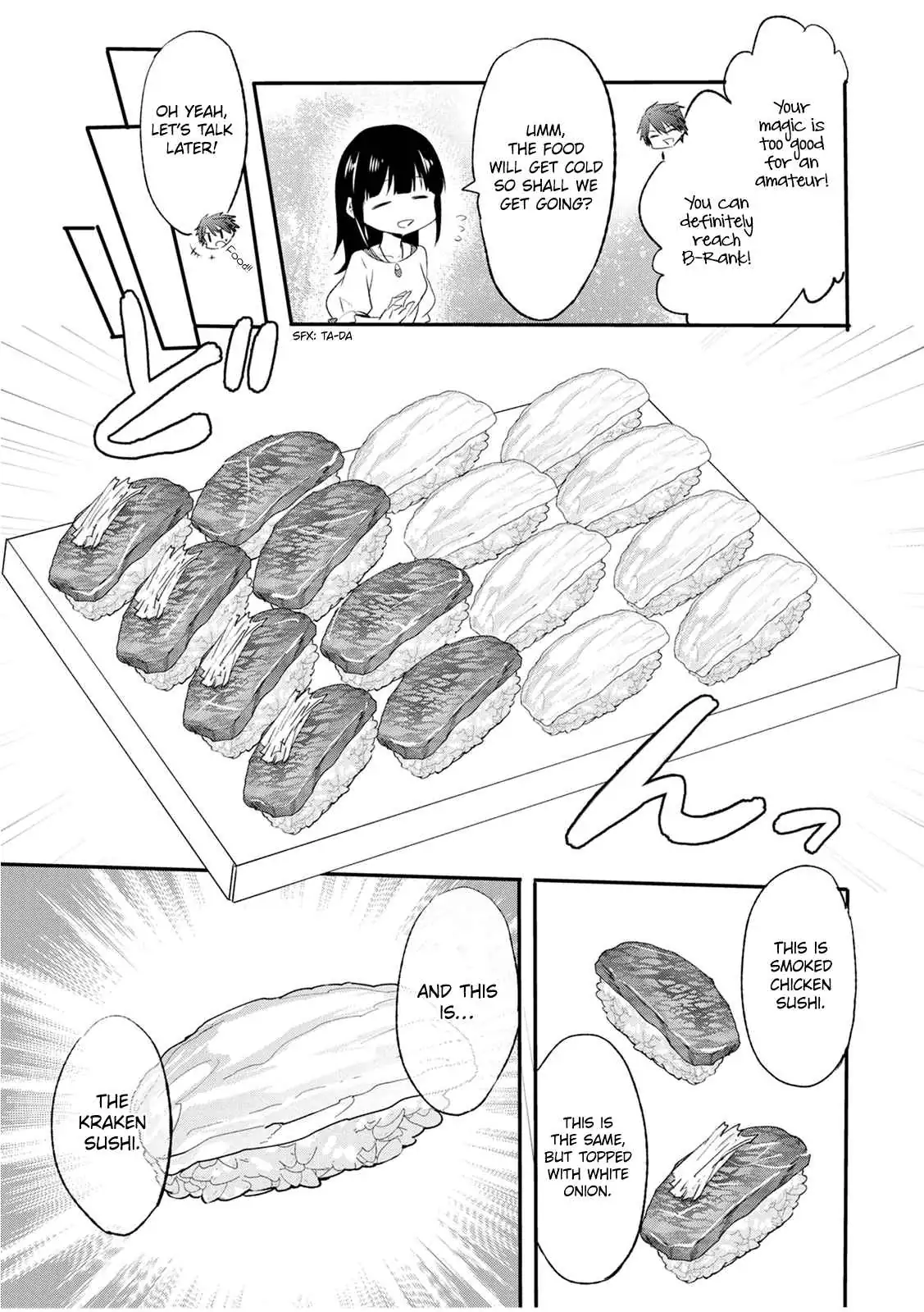 I decided to cook because the potion was soy sauce Chapter 13 page 23 - 
