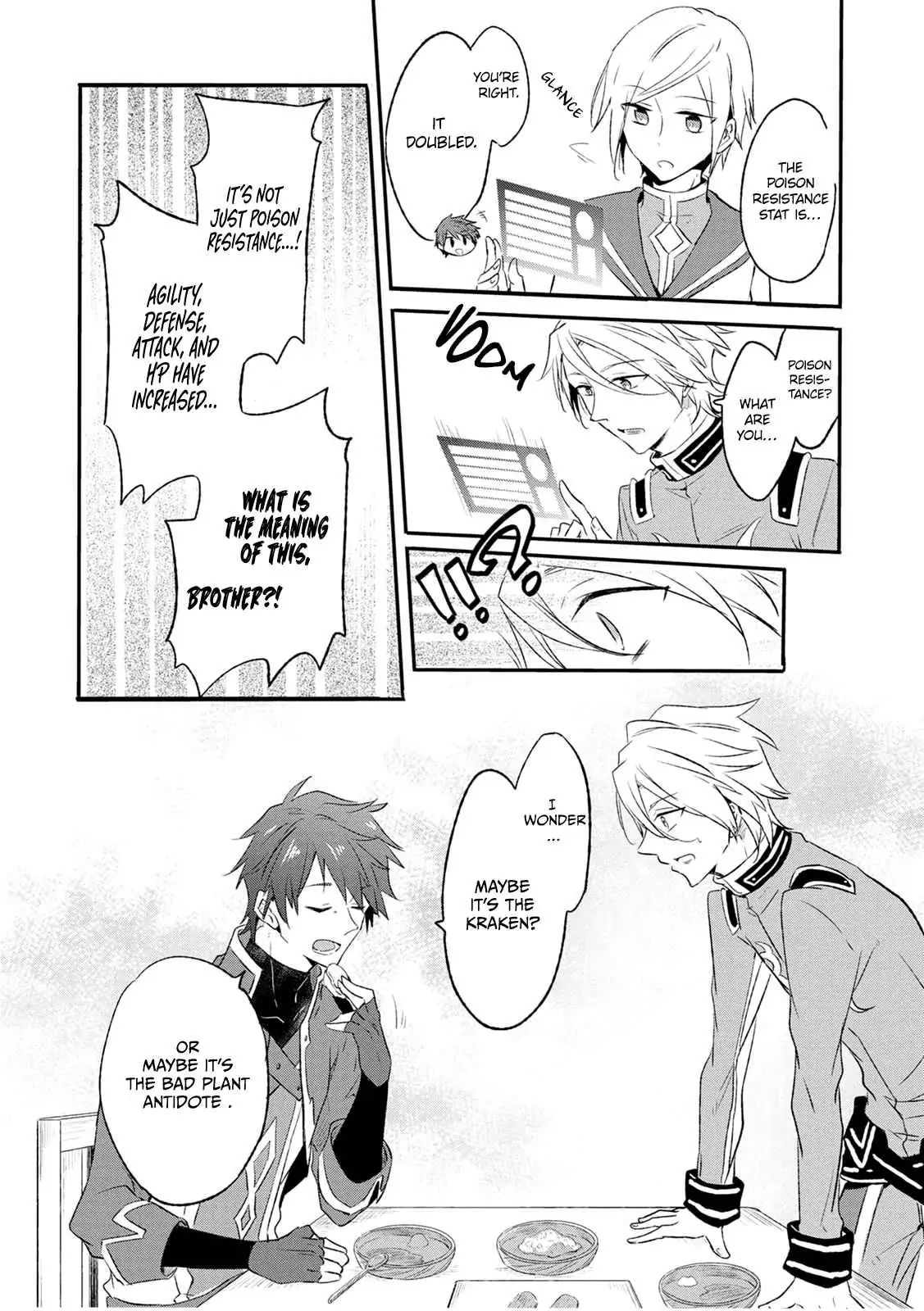 I decided to cook because the potion was soy sauce Chapter 13 page 26 - 
