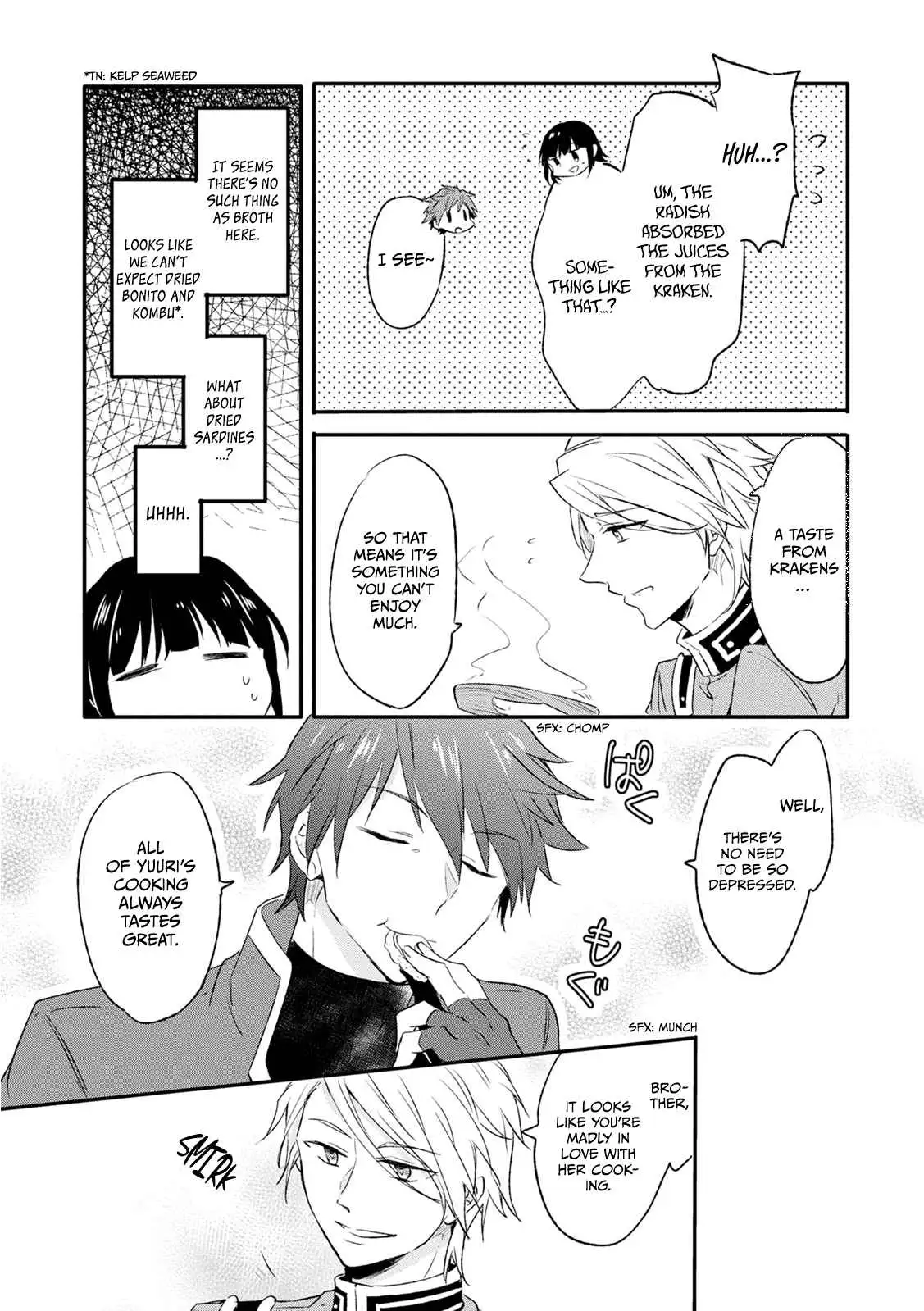 I decided to cook because the potion was soy sauce Chapter 13 page 29 - 
