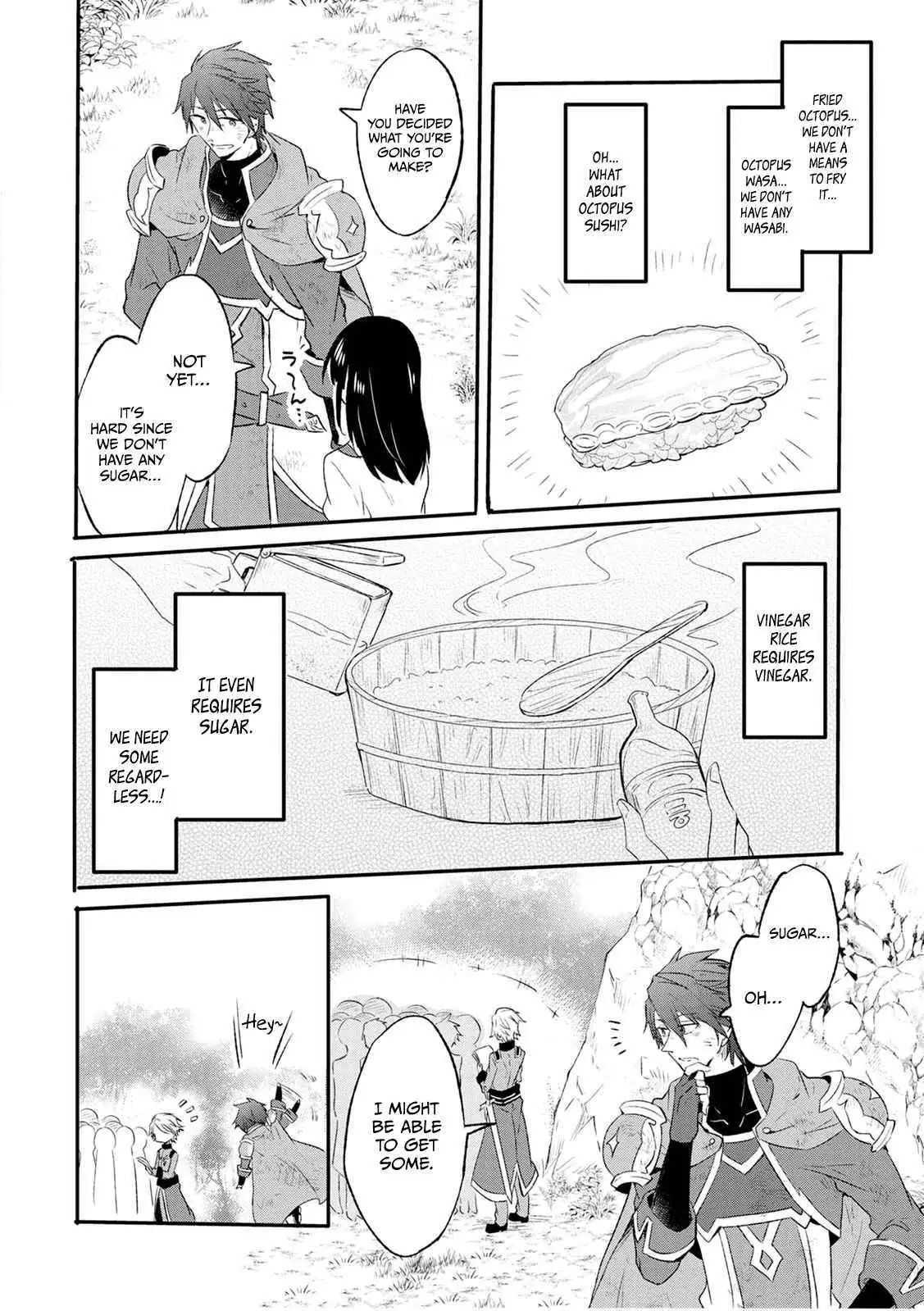 I decided to cook because the potion was soy sauce Chapter 13 page 4 - 