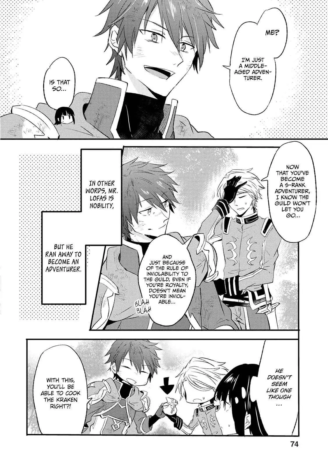 I decided to cook because the potion was soy sauce Chapter 13 page 8 - 
