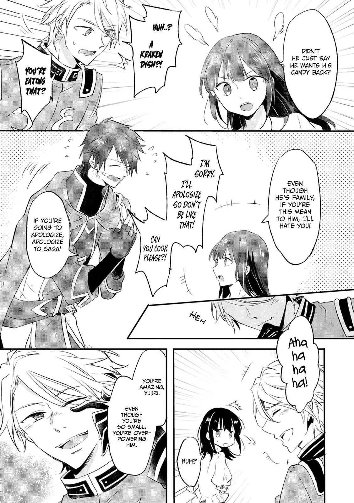 I decided to cook because the potion was soy sauce Chapter 13 page 9 - 