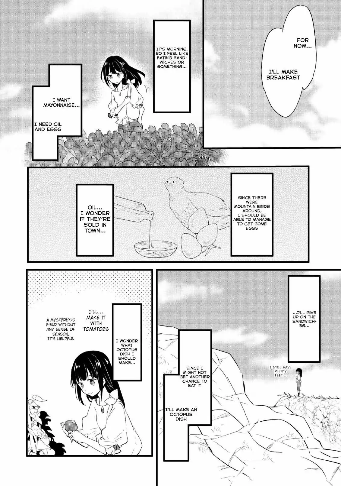 I decided to cook because the potion was soy sauce Chapter 14 page 12 - 