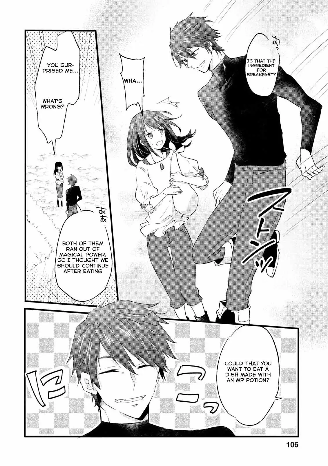 I decided to cook because the potion was soy sauce Chapter 14 page 14 - 