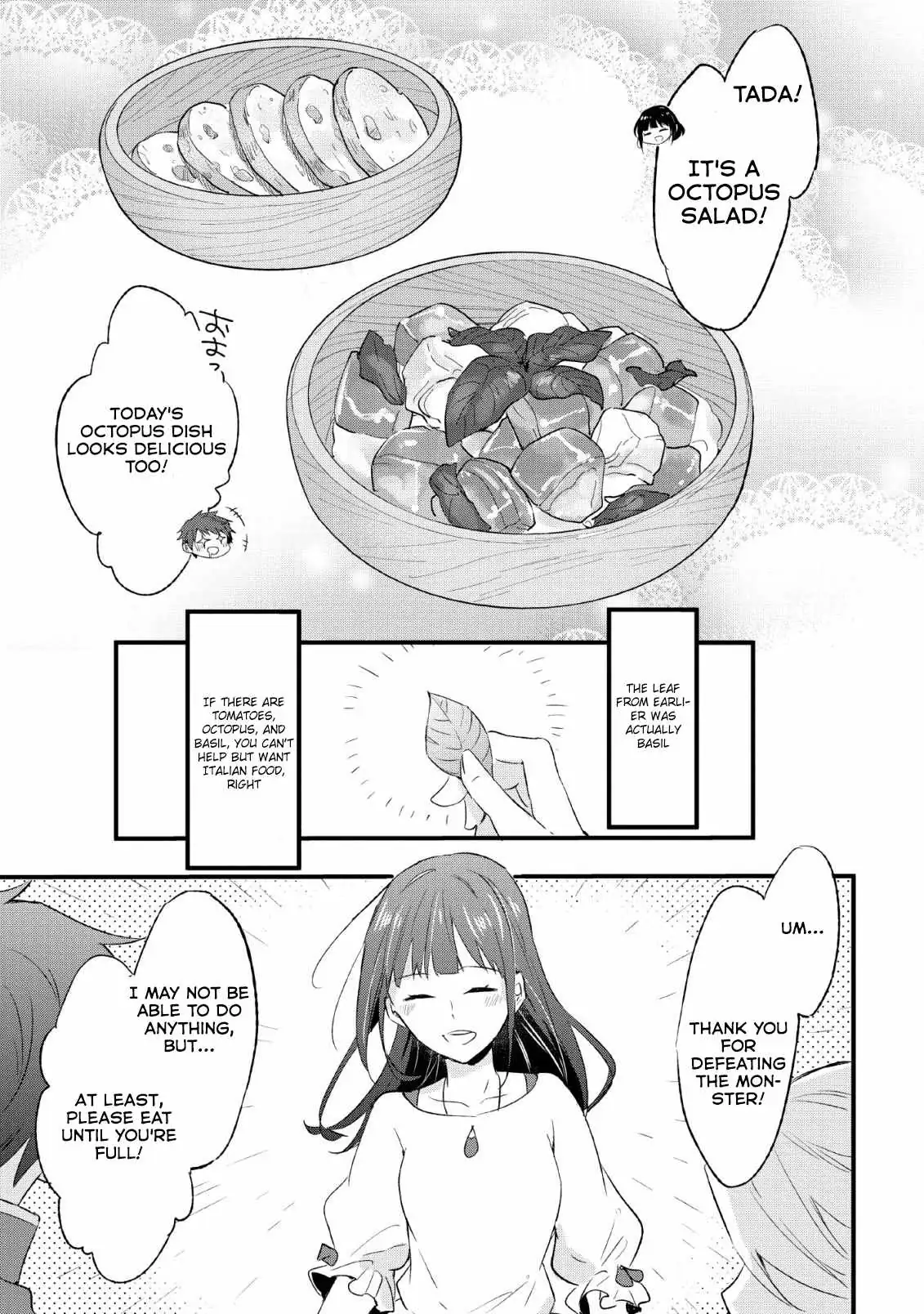 I decided to cook because the potion was soy sauce Chapter 14 page 17 - 