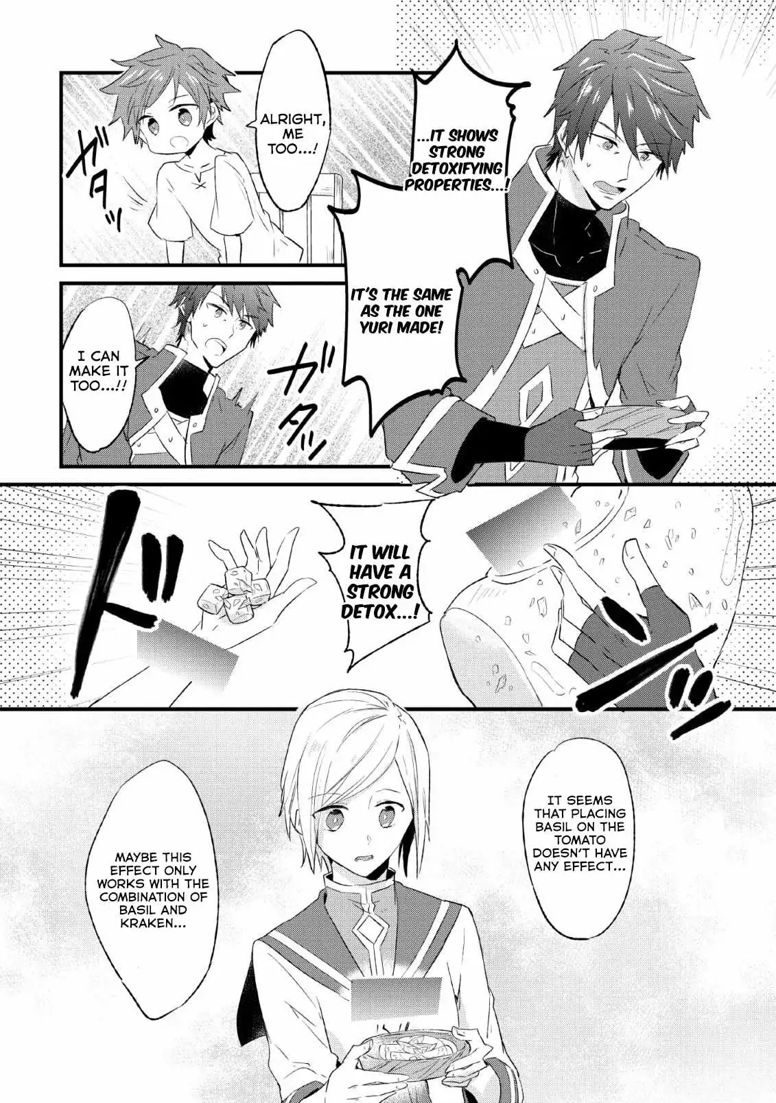 I decided to cook because the potion was soy sauce Chapter 14 page 25 - 
