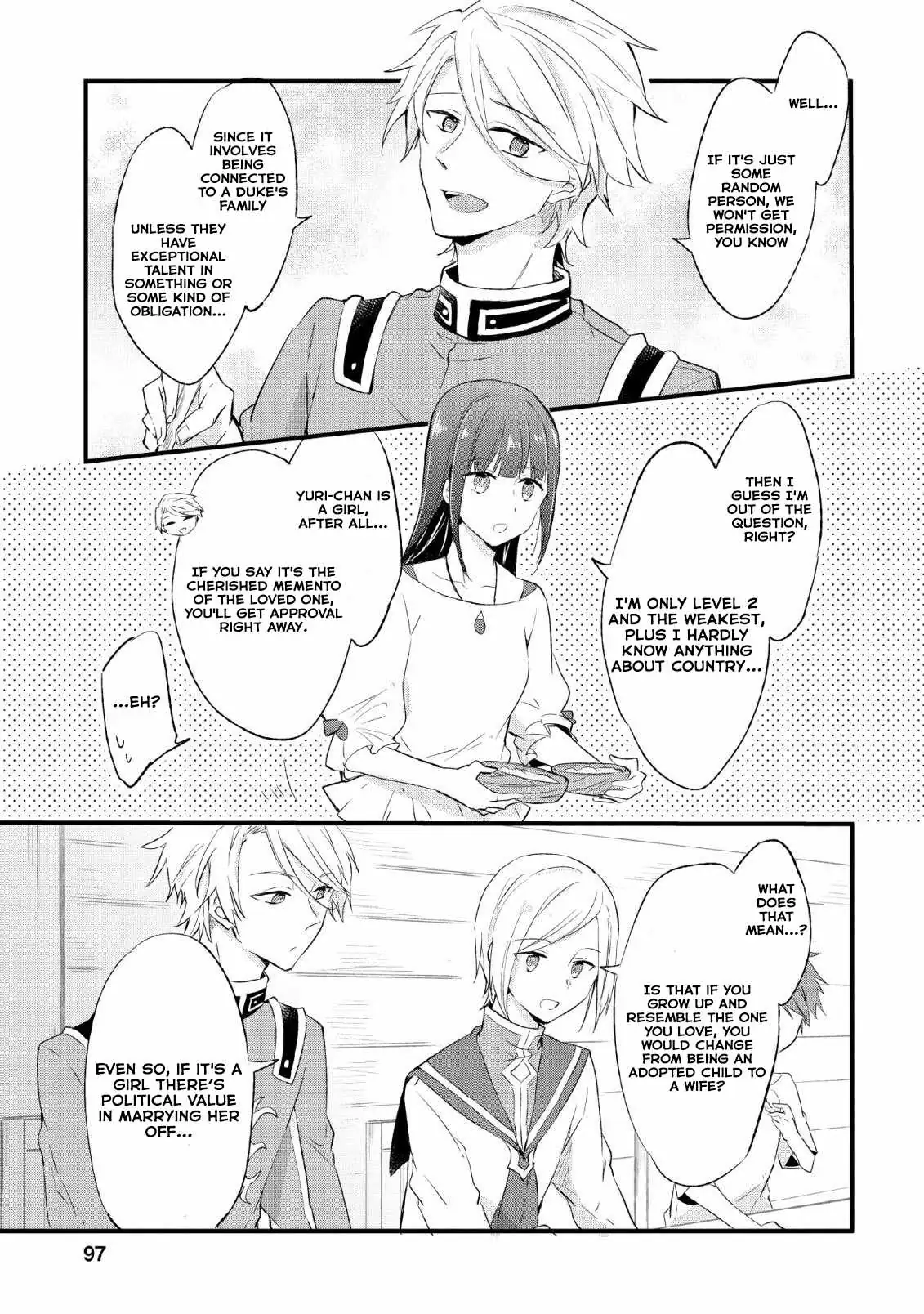 I decided to cook because the potion was soy sauce Chapter 14 page 5 - 