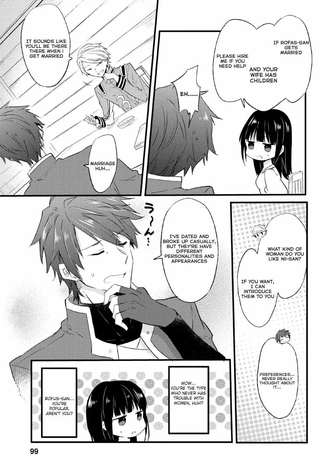 I decided to cook because the potion was soy sauce Chapter 14 page 7 - 