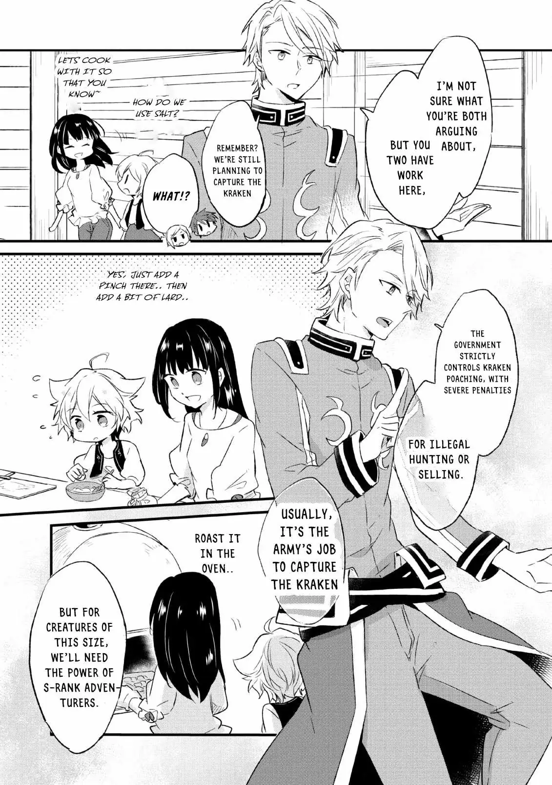 I decided to cook because the potion was soy sauce Chapter 15 page 3 - 