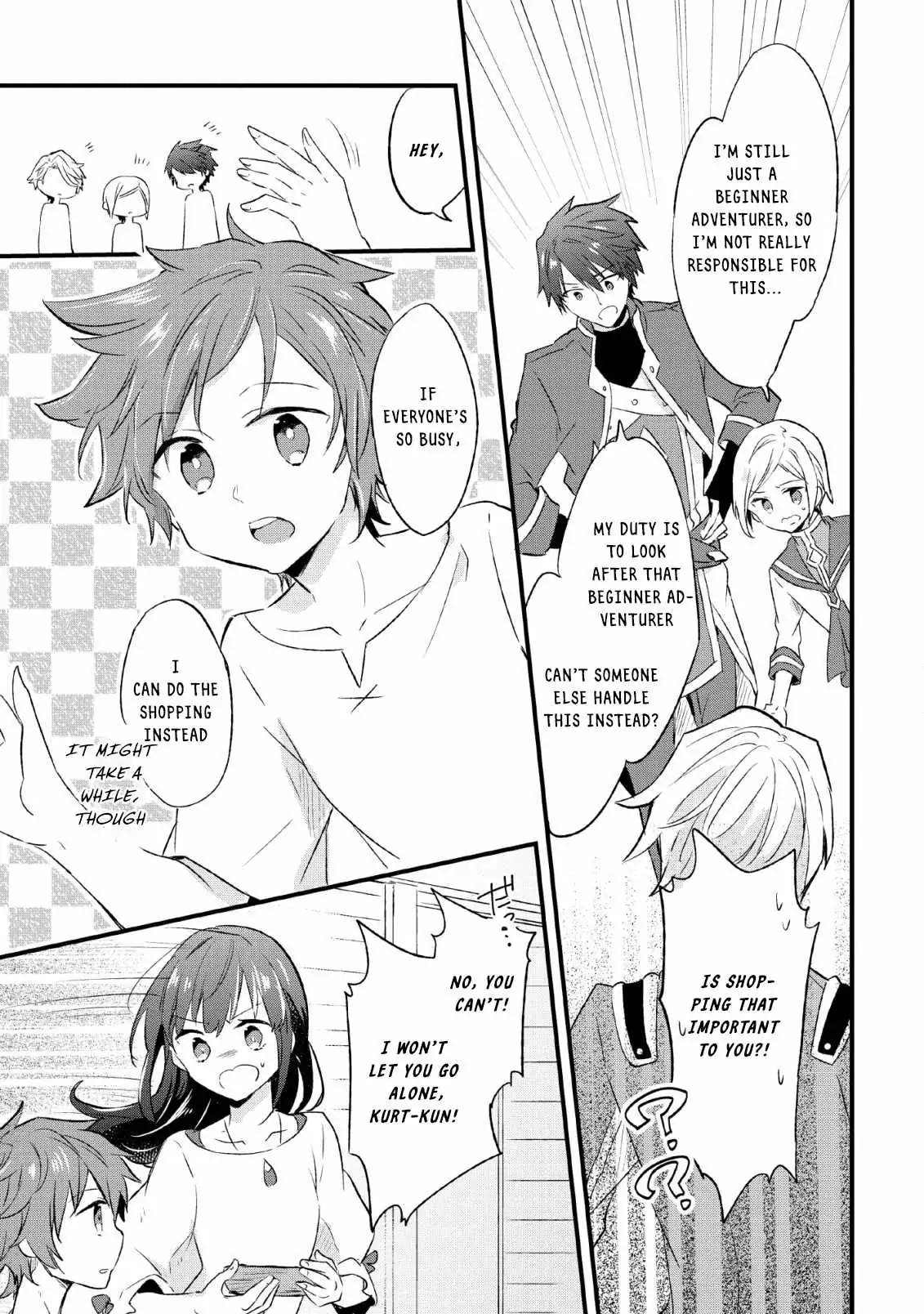 I decided to cook because the potion was soy sauce Chapter 15 page 5 - 