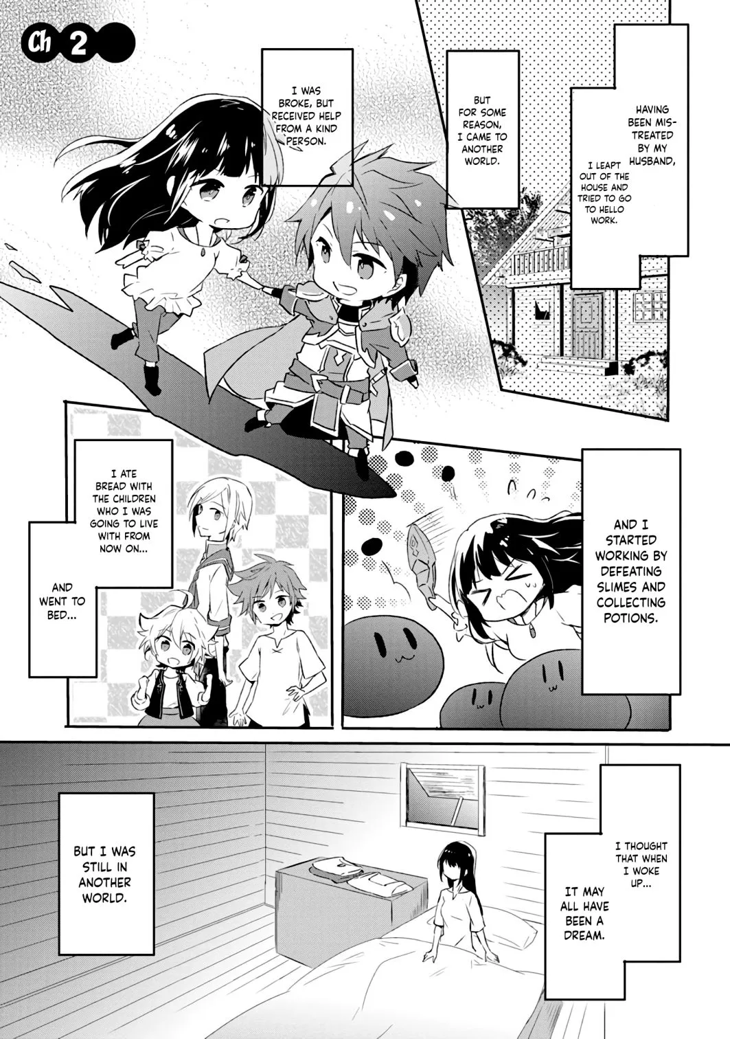 I decided to cook because the potion was soy sauce Chapter 2 page 1 - 