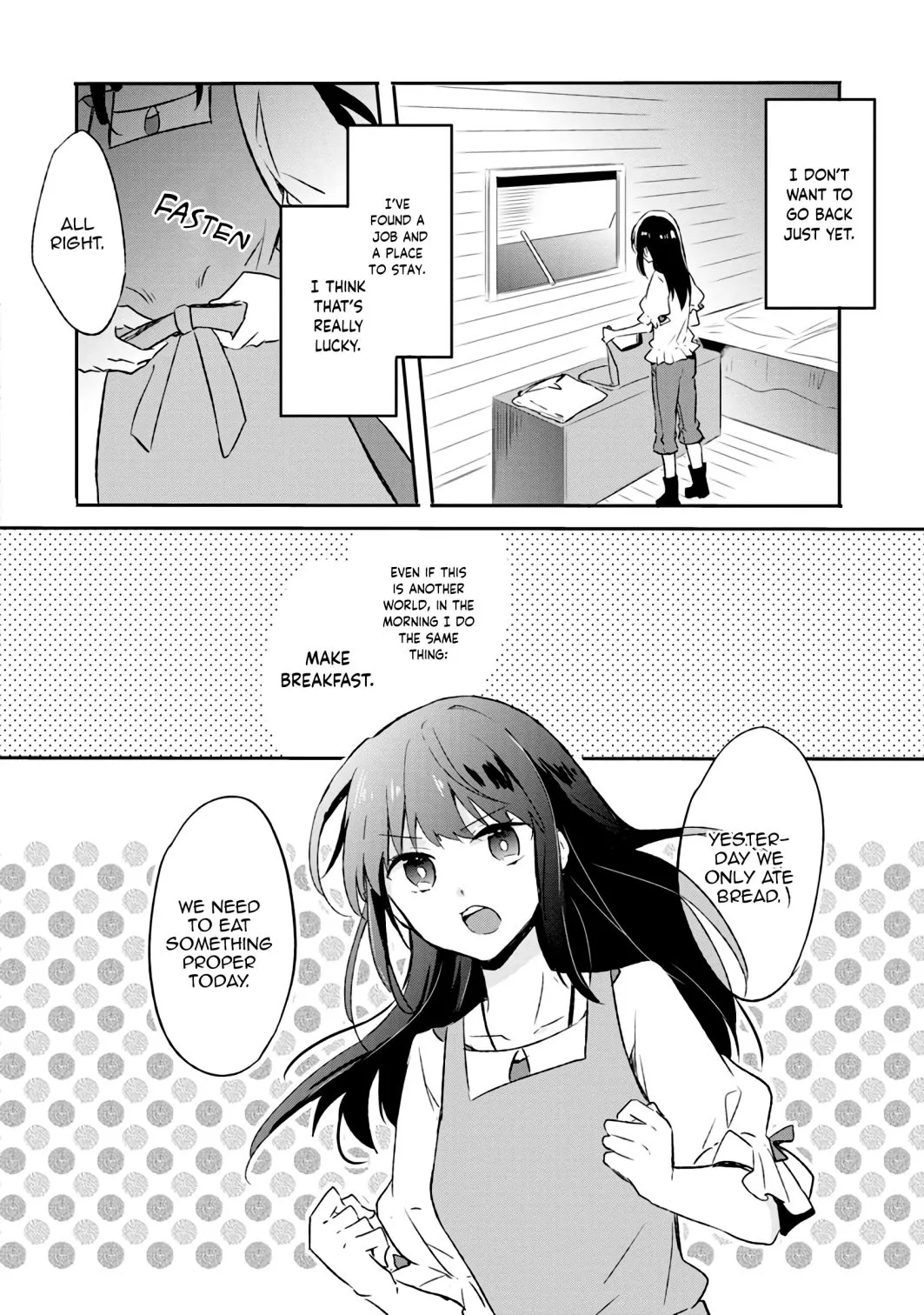I decided to cook because the potion was soy sauce Chapter 2 page 2 - 