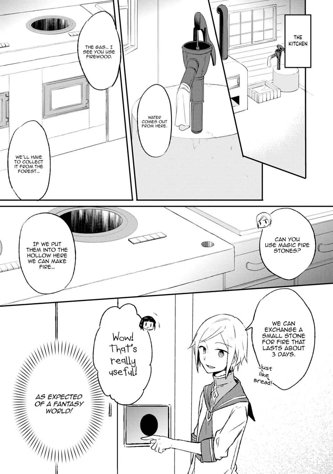 I decided to cook because the potion was soy sauce Chapter 2 page 11 - 