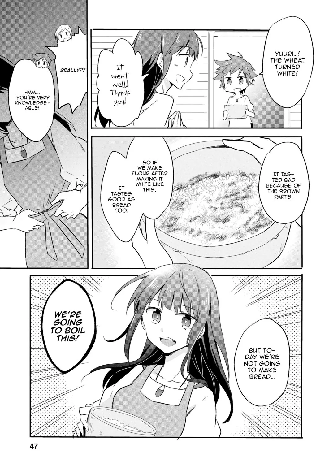 I decided to cook because the potion was soy sauce Chapter 2 page 13 - 