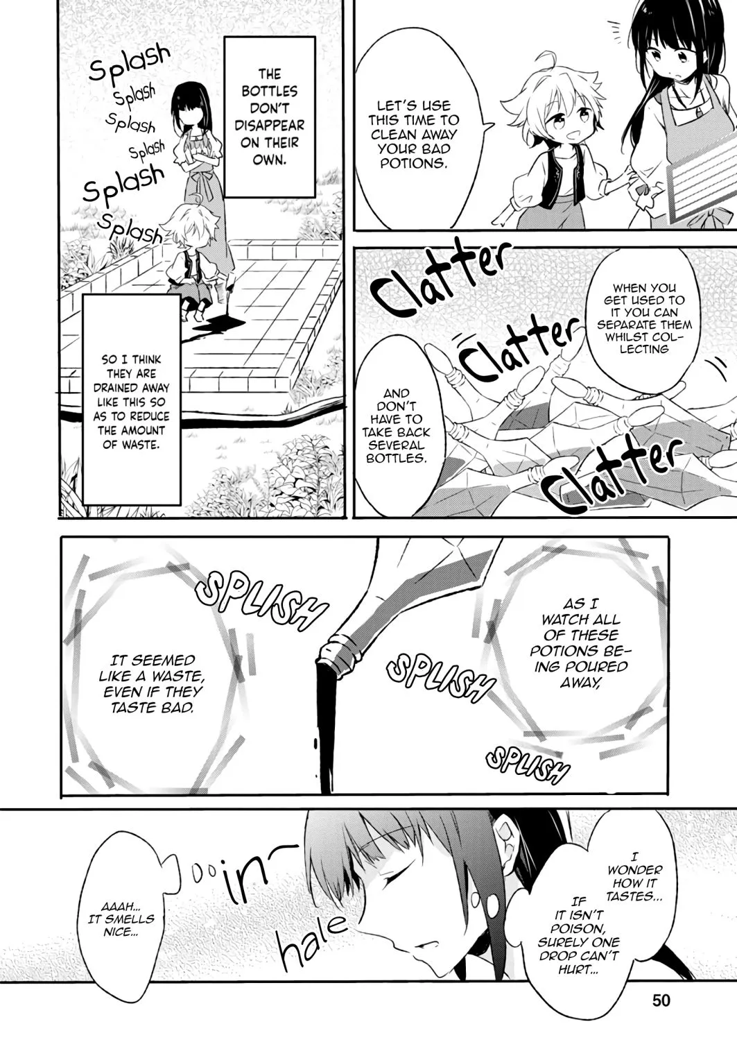 I decided to cook because the potion was soy sauce Chapter 2 page 16 - 