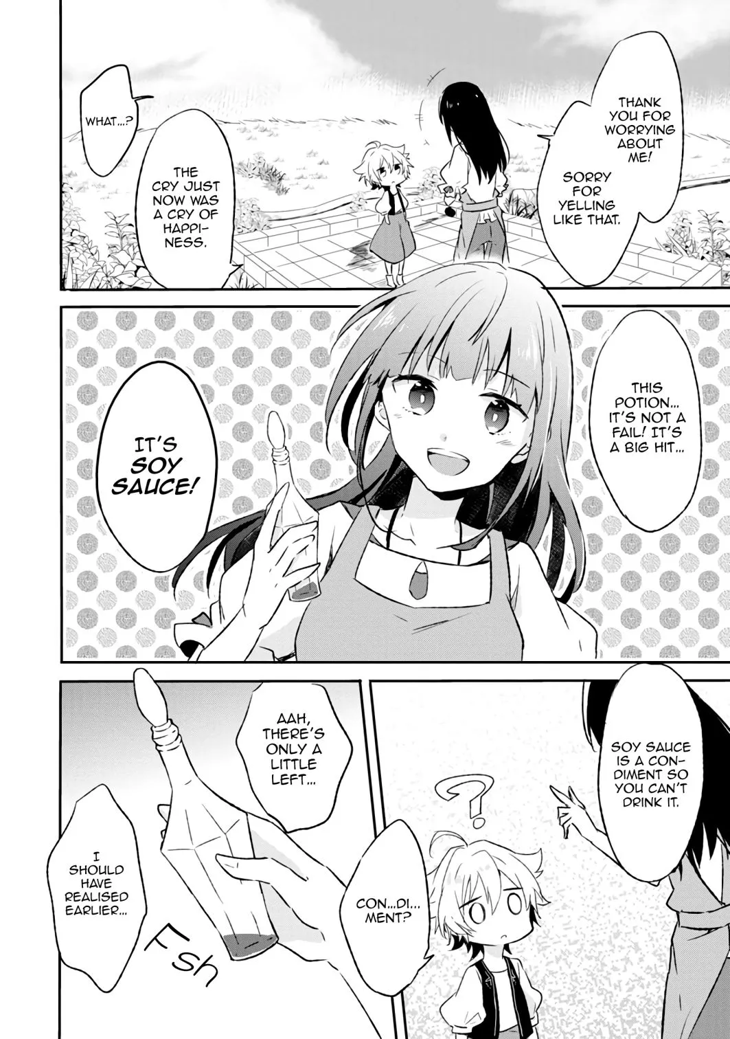 I decided to cook because the potion was soy sauce Chapter 2 page 18 - 