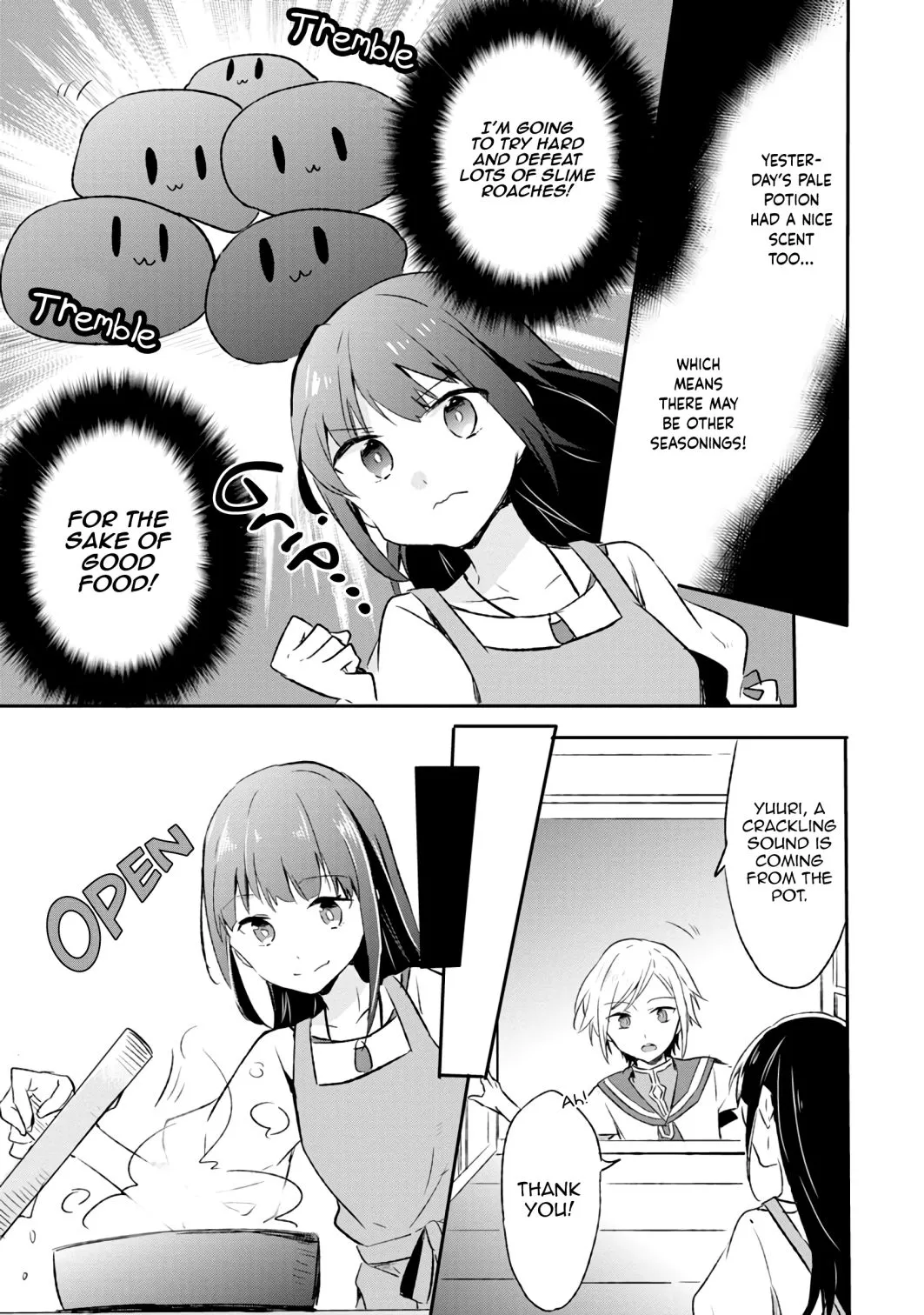 I decided to cook because the potion was soy sauce Chapter 2 page 19 - 