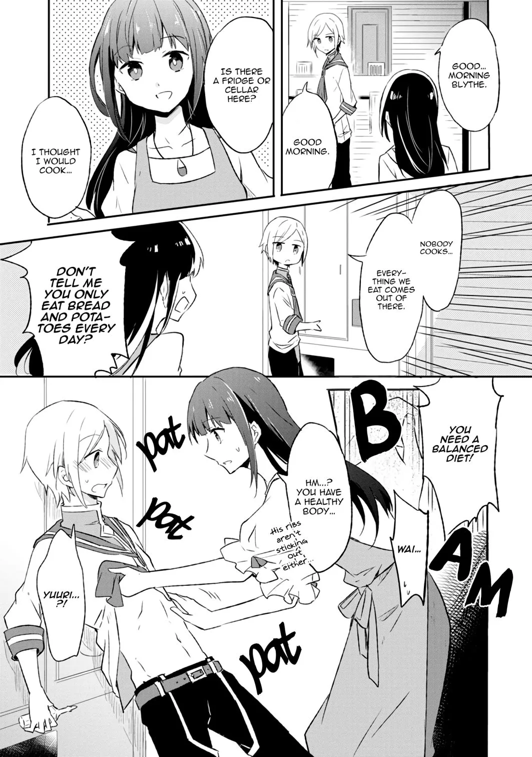 I decided to cook because the potion was soy sauce Chapter 2 page 3 - 