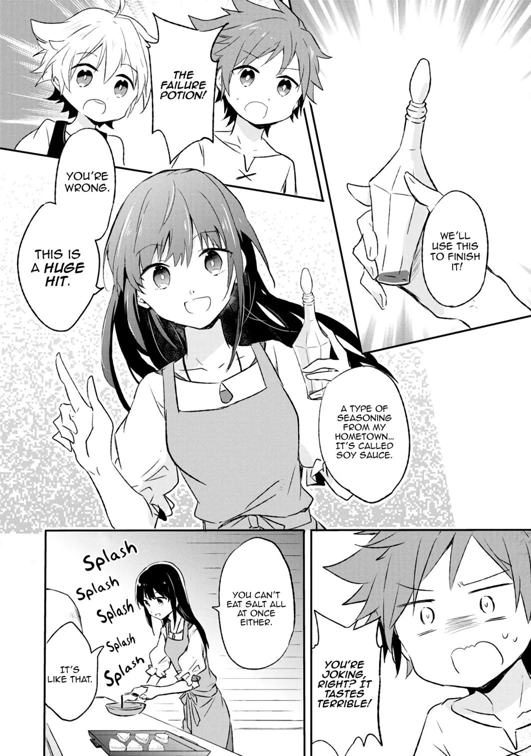 I decided to cook because the potion was soy sauce Chapter 2 page 21 - 