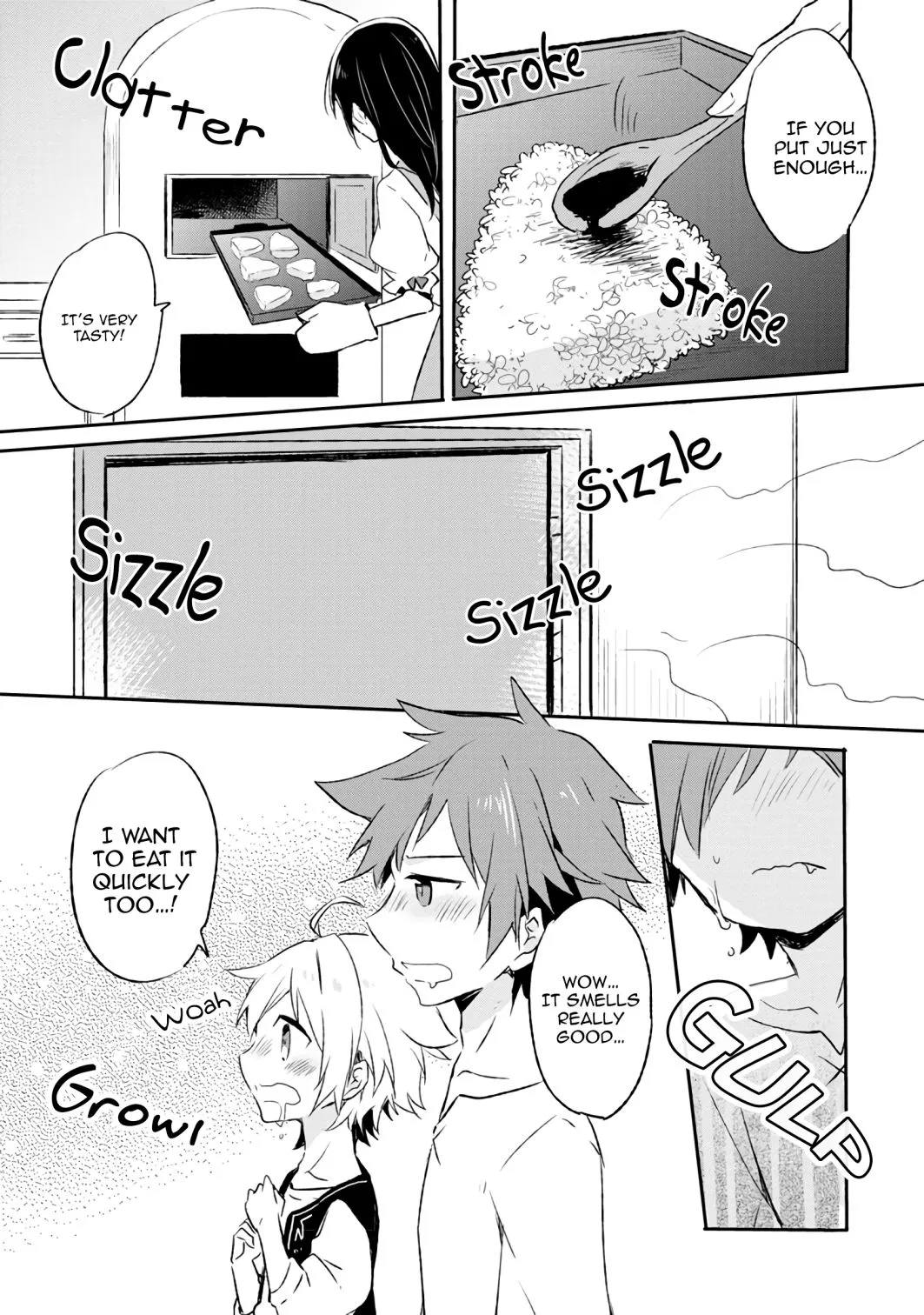 I decided to cook because the potion was soy sauce Chapter 2 page 22 - 