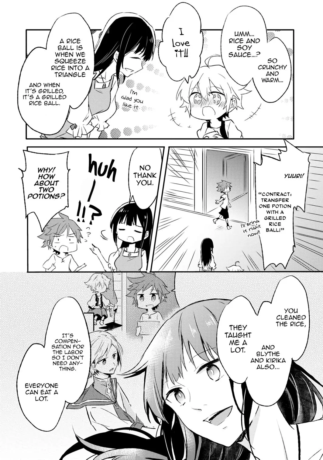 I decided to cook because the potion was soy sauce Chapter 2 page 24 - 