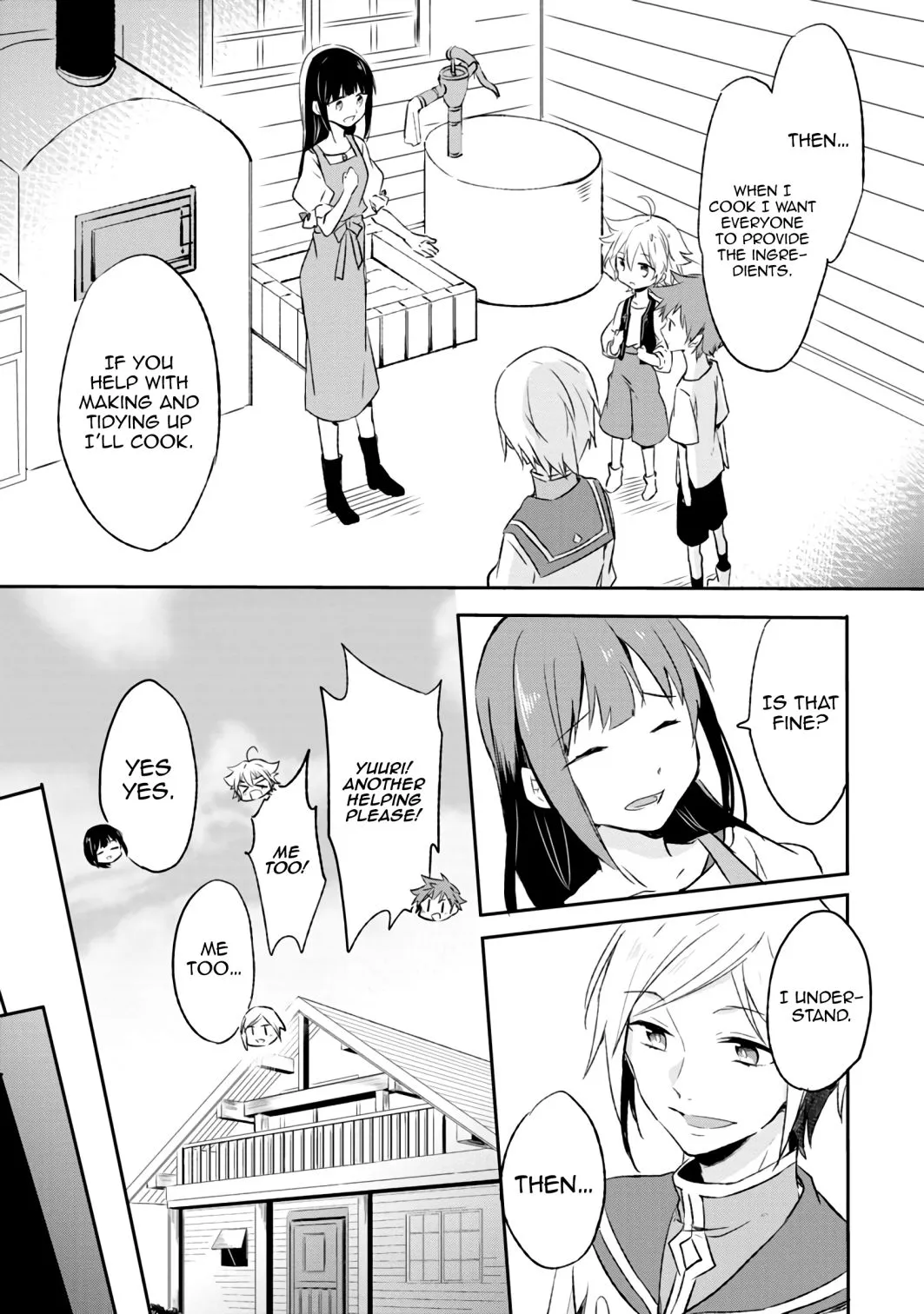 I decided to cook because the potion was soy sauce Chapter 2 page 27 - 