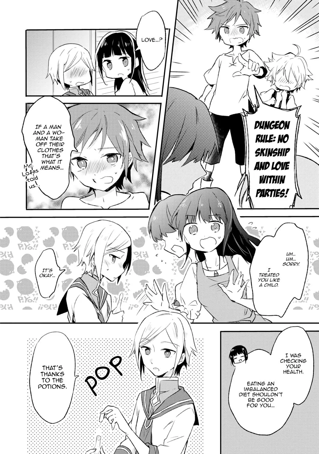 I decided to cook because the potion was soy sauce Chapter 2 page 4 - 