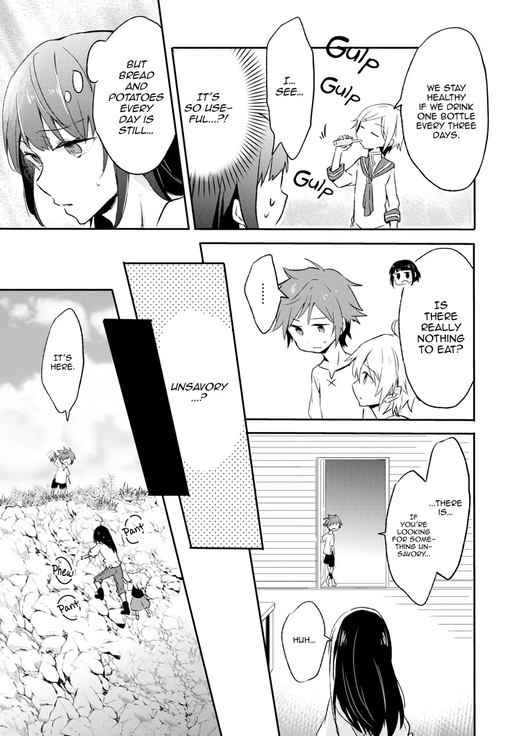 I decided to cook because the potion was soy sauce Chapter 2 page 5 - 