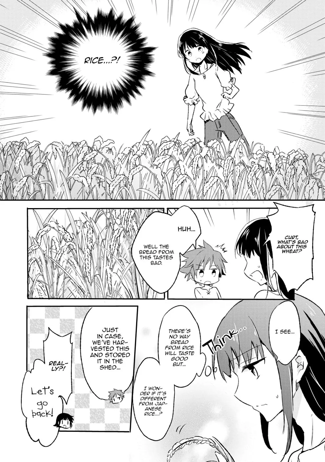 I decided to cook because the potion was soy sauce Chapter 2 page 8 - 