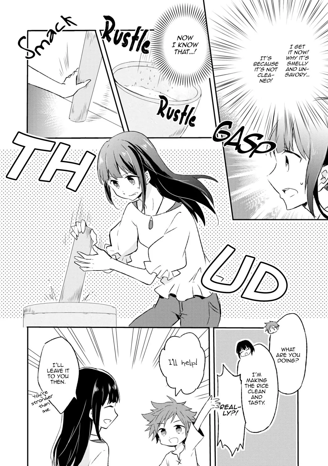 I decided to cook because the potion was soy sauce Chapter 2 page 10 - 