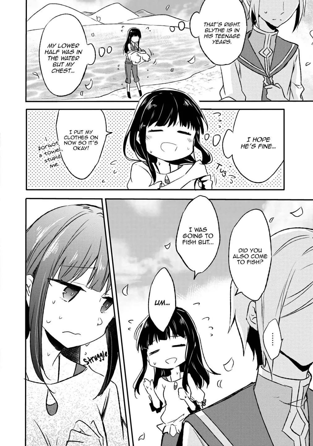 I decided to cook because the potion was soy sauce Chapter 3 page 17 - 