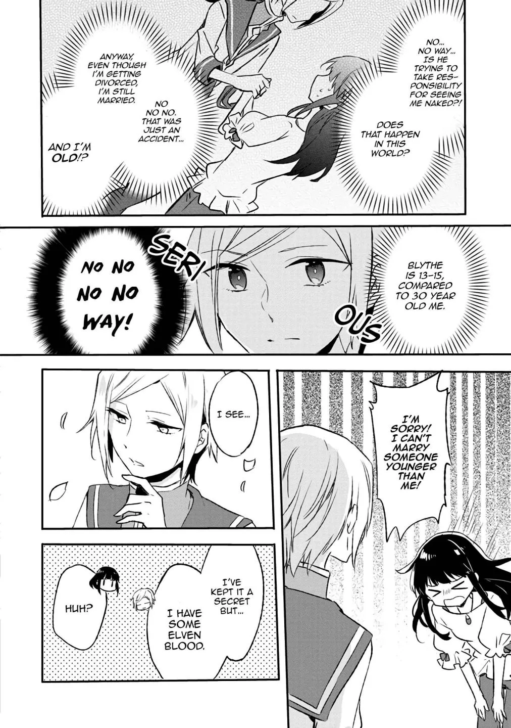 I decided to cook because the potion was soy sauce Chapter 3 page 19 - 