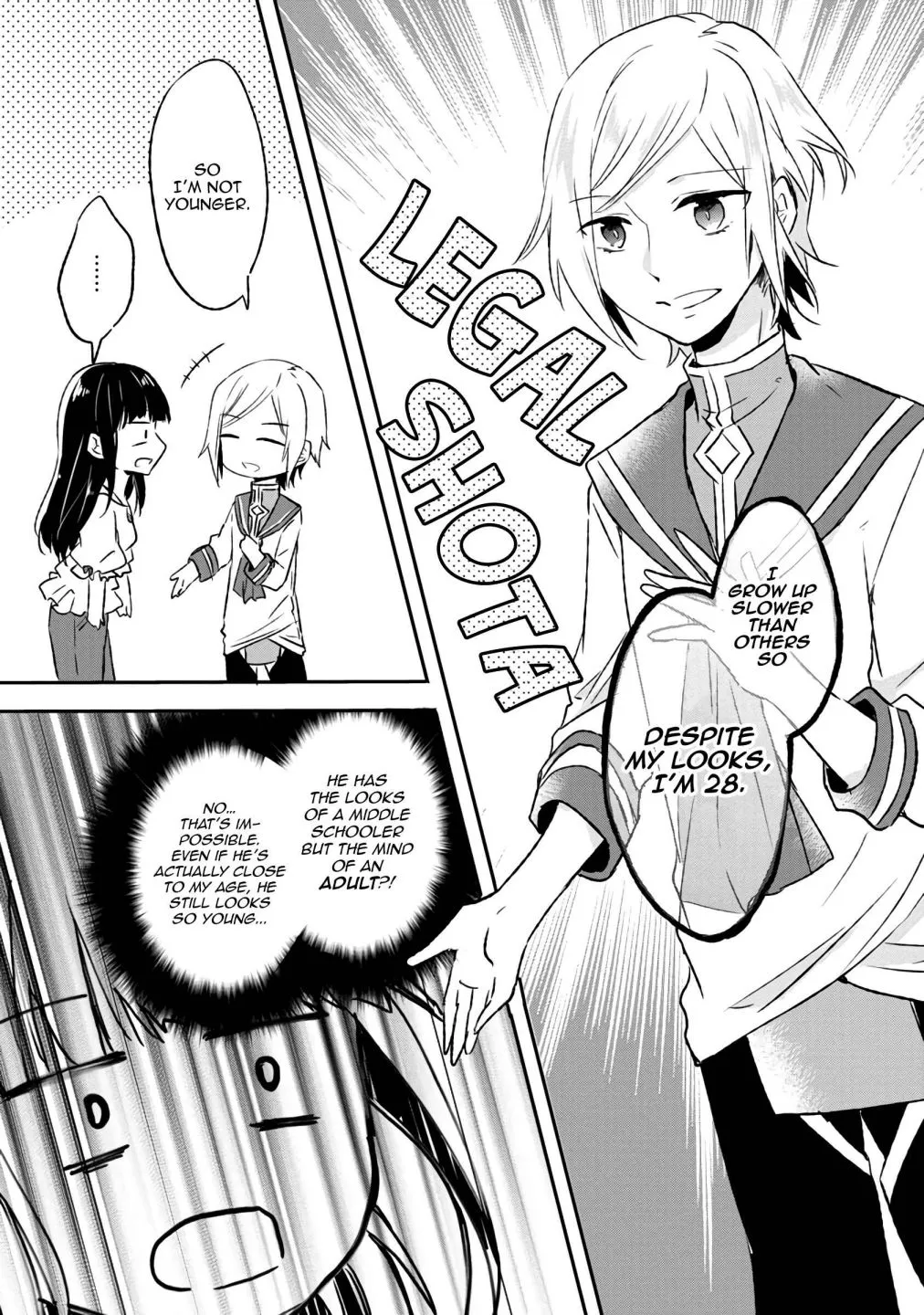 I decided to cook because the potion was soy sauce Chapter 3 page 20 - 