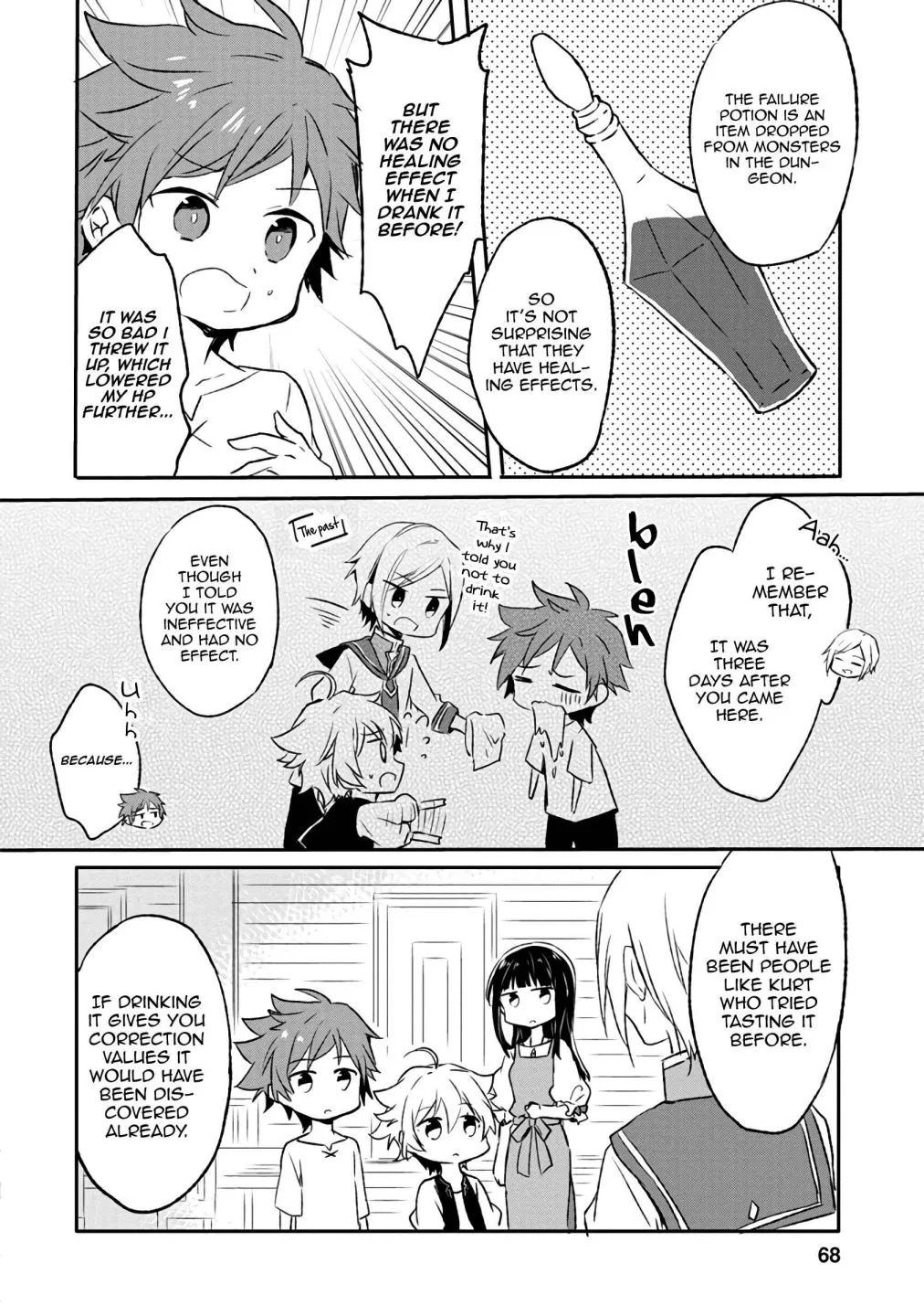 I decided to cook because the potion was soy sauce Chapter 3 page 3 - 